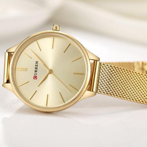 Curren Quartz Women's Watch ( Dial 3.6cm) gold